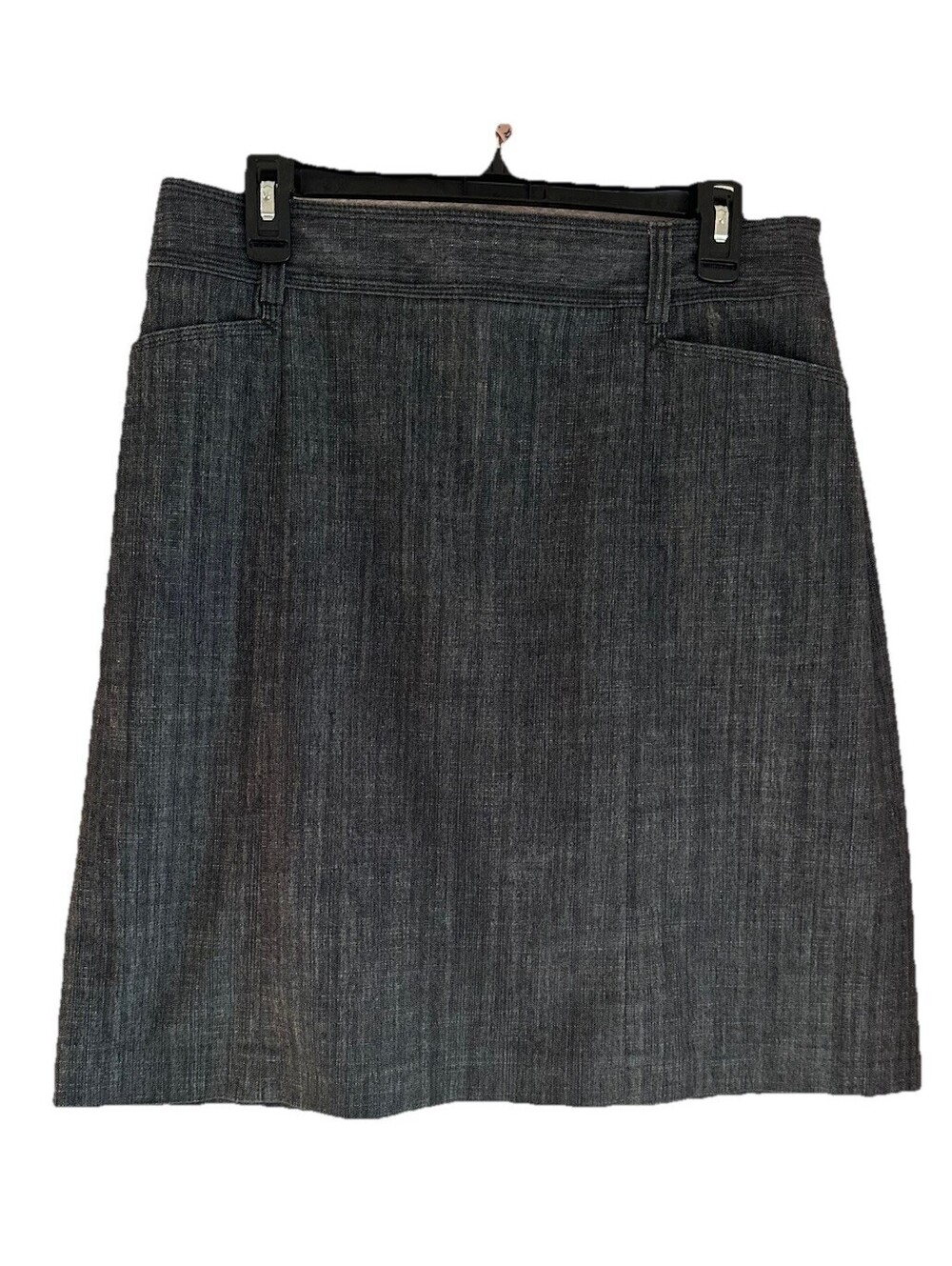 J.Crew Stretch Women’s Gray Skirt Size 14 Stretch Cotton Blend Work A-line